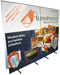 prezentační stěny - reklamní stěna Canvas prezentační stěny