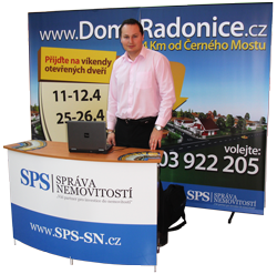 prezentační stěny - reklamní stěna Canvas jako POP-UP stěna prezentační stěny - Canvas jako POP-UP stěna